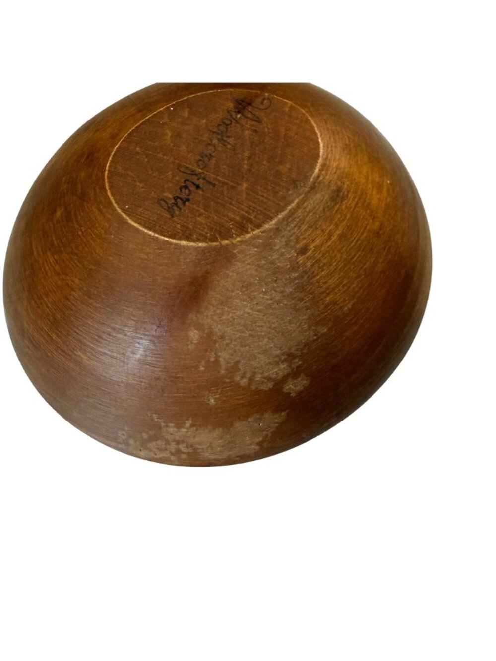MCM Woodcraftery Handcrafted Wooden Salad Bowls Set of 6 Rustic Kitchenware - Picture 11 of 11